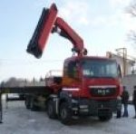Бортовая платформа с КМУ MAN TGS 41.400 8x4 BB-WW Бортовая платформа с КМУ MAN TGS 41.400 8x4 BB-WW