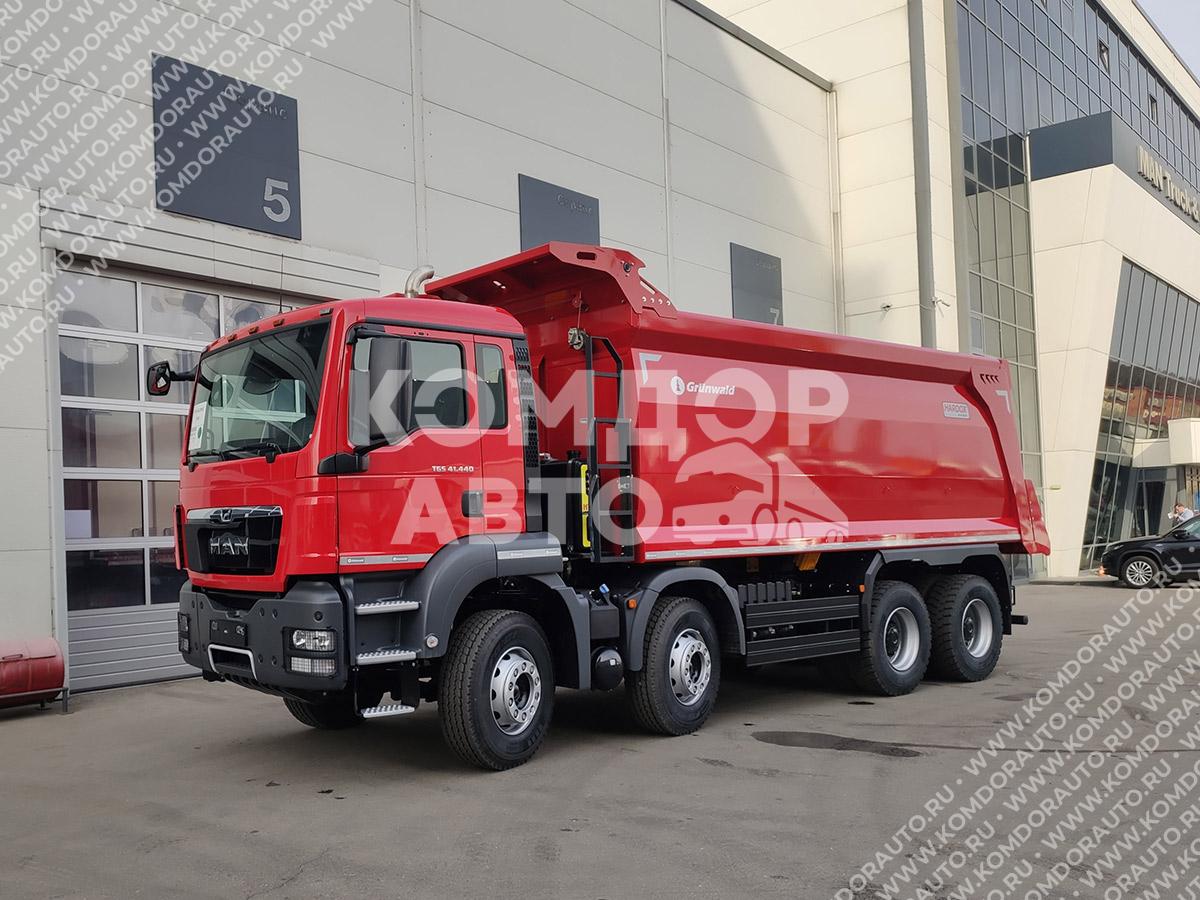 Самосвал MAN TGS 41.400 8x4 BB (Grunwald 25м3)