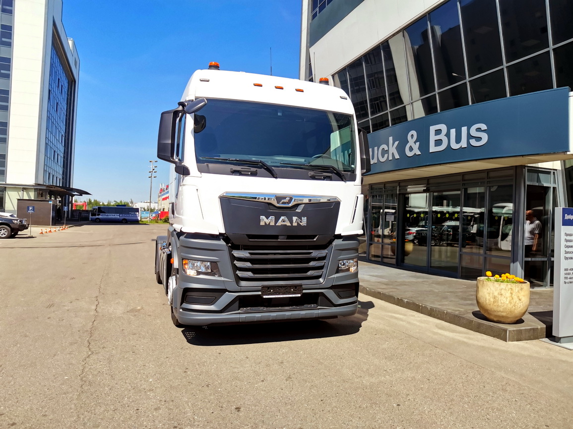 Отгрузка Тягача MAN TGX 18.400 4X2 BL SA дилер МАН Москва | характеристики  МАН ТГХ 18.400