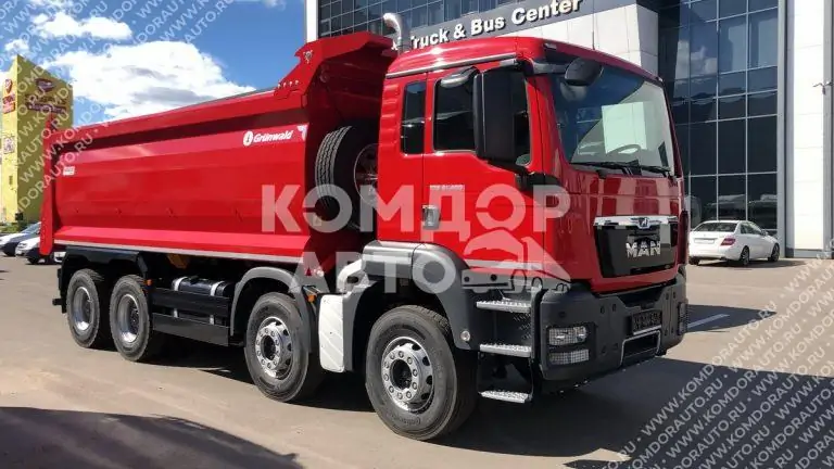 Самосвал MAN TGS 41.400 8х4 ВВ-WW Grunwald