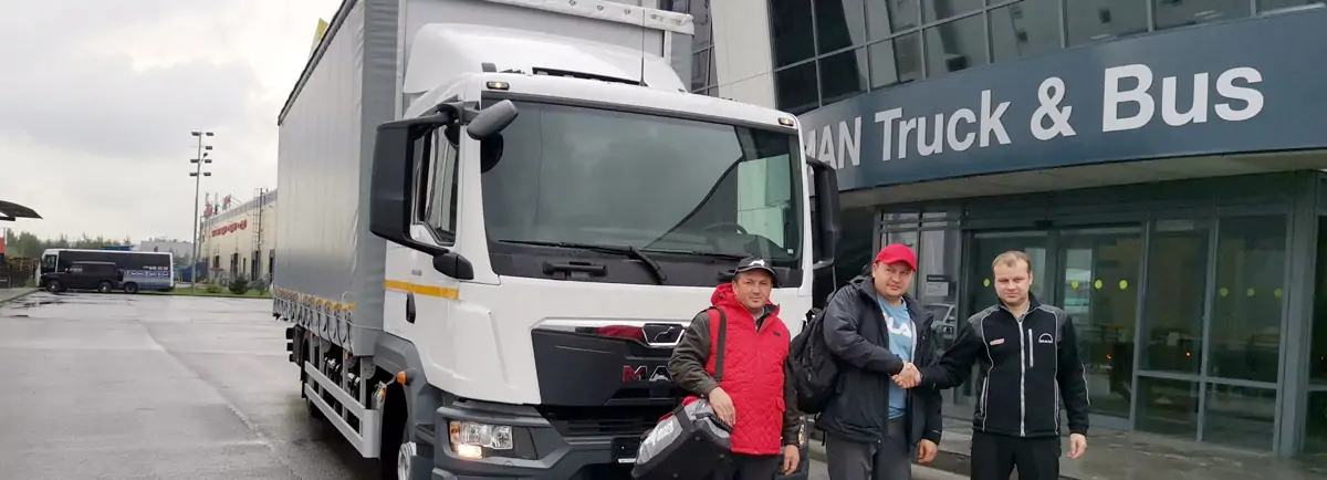 Отгрузка MAN TGL 12.190 BL Отгрузка MAN TGL 12.190 BL