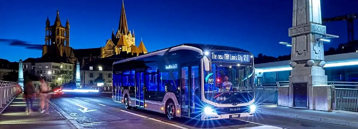 Электро автобусы MAN - LION’S CITY E можно заряжать через разъем для электромобилей!